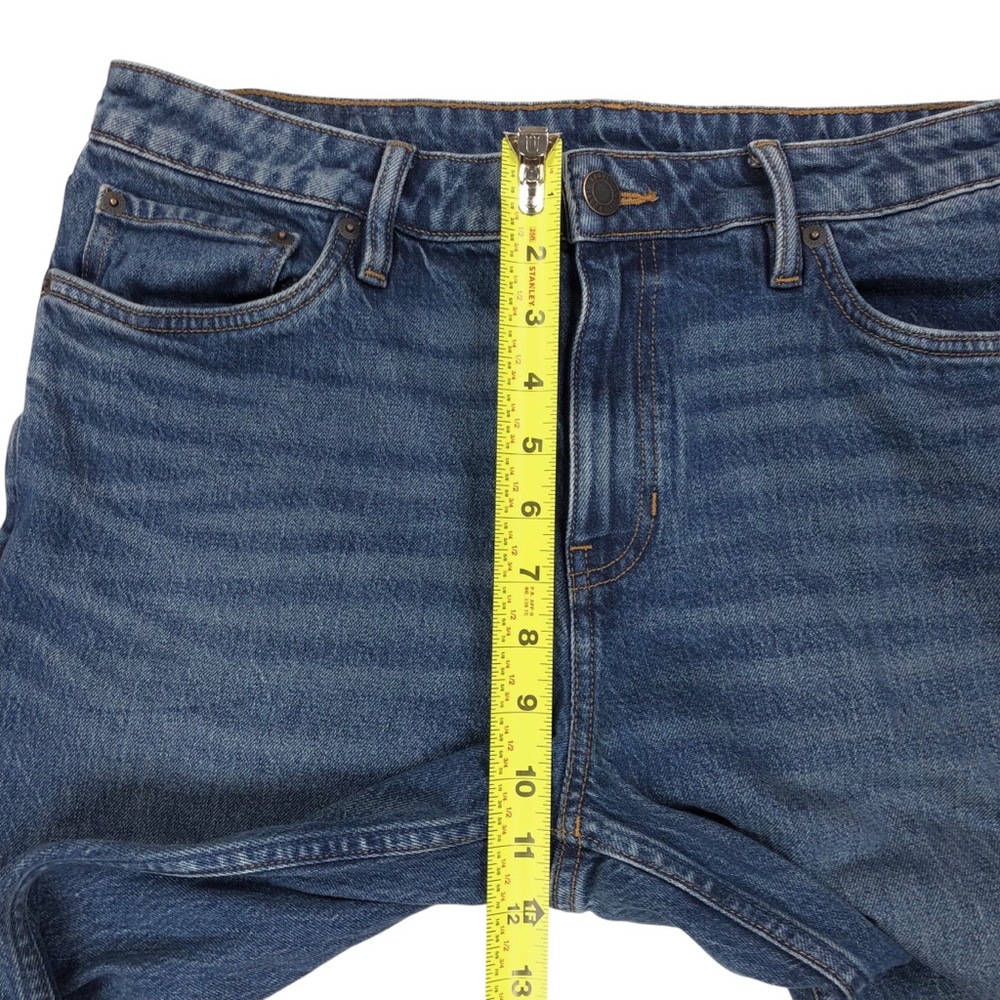 Vuori Classic Fit 5-Pocket Vintage Jeans Men's Size 33 33X31 Blue Taper Legs - Picture 8 of 10